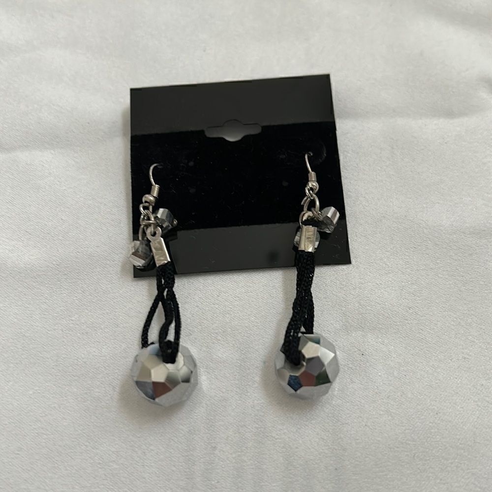 Fun disco ball like earrings